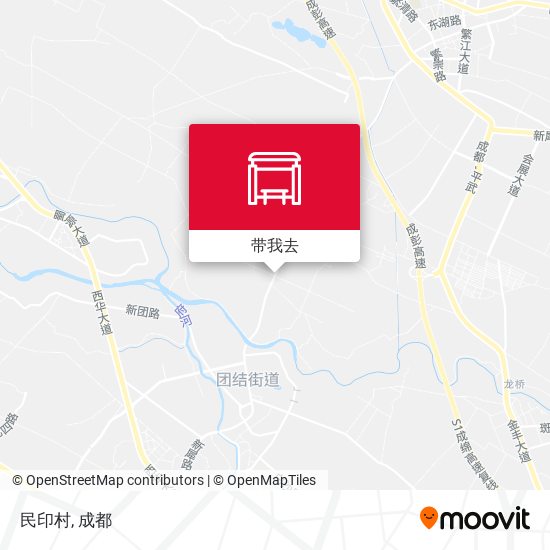 民印村地图