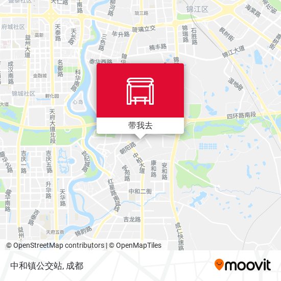 中和镇公交站地图