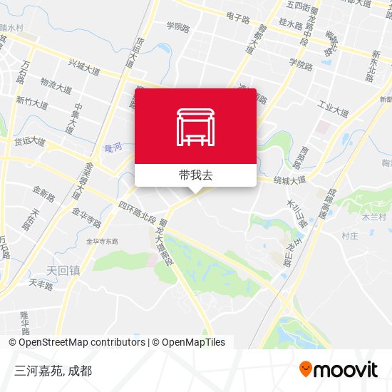 三河嘉苑地图