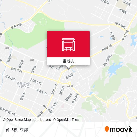 省卫校地图