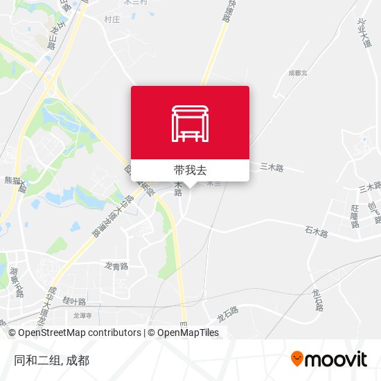同和二组地图