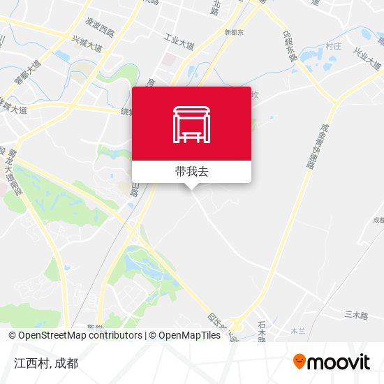 江西村地图