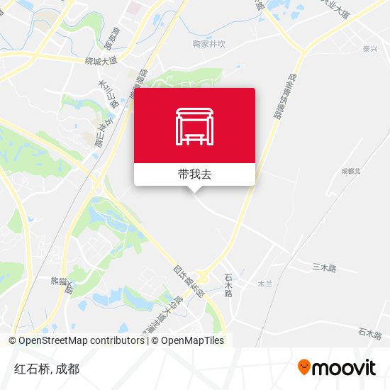 红石桥地图