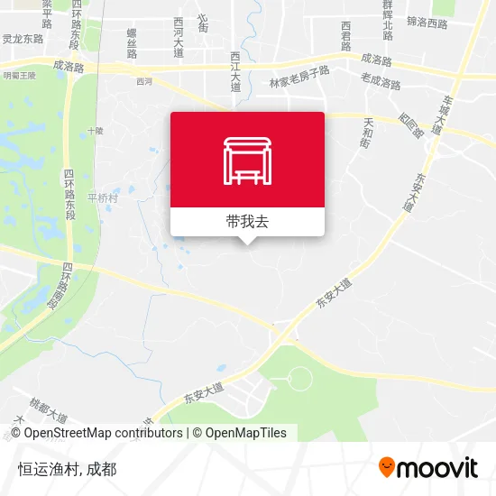 恒运渔村地图