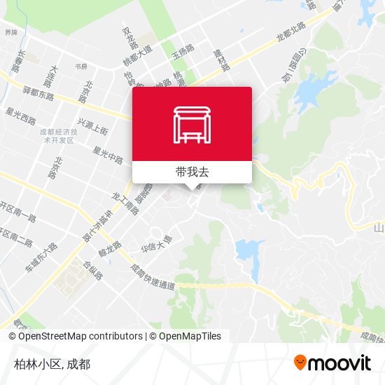 柏林小区地图