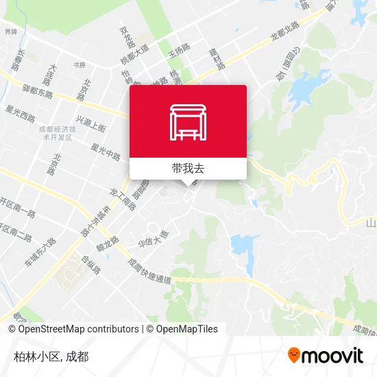 柏林小区地图