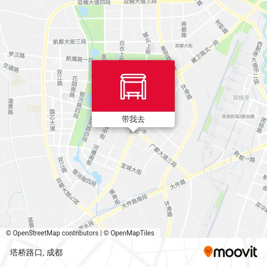 塔桥路口地图