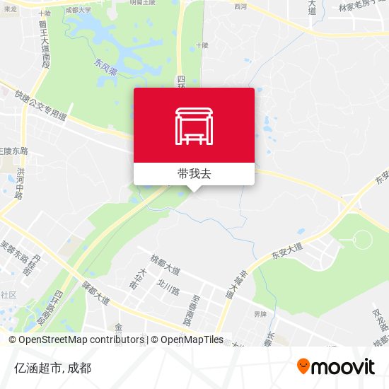 亿涵超市地图