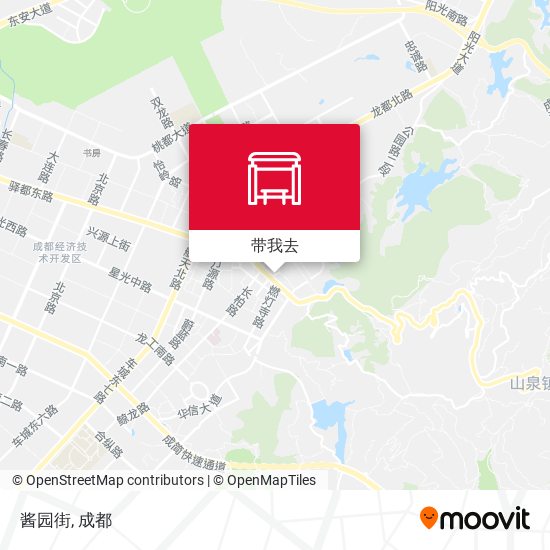 酱园街地图