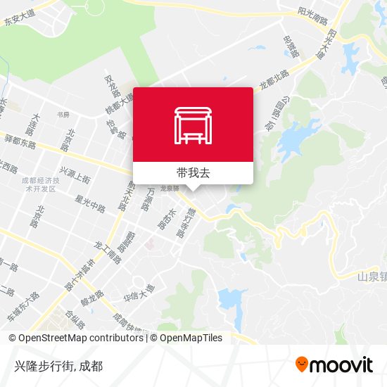 兴隆步行街地图