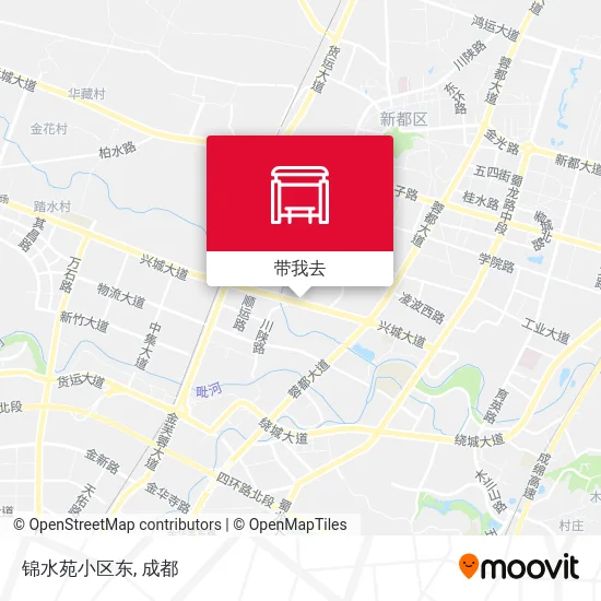 锦水苑小区东地图