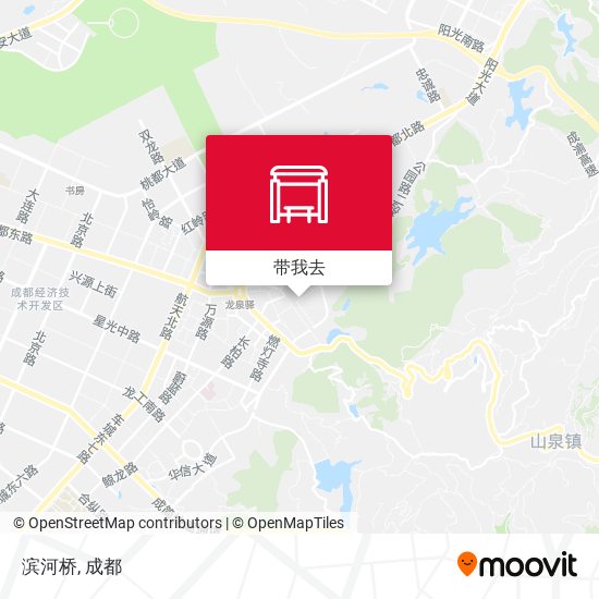 滨河桥地图