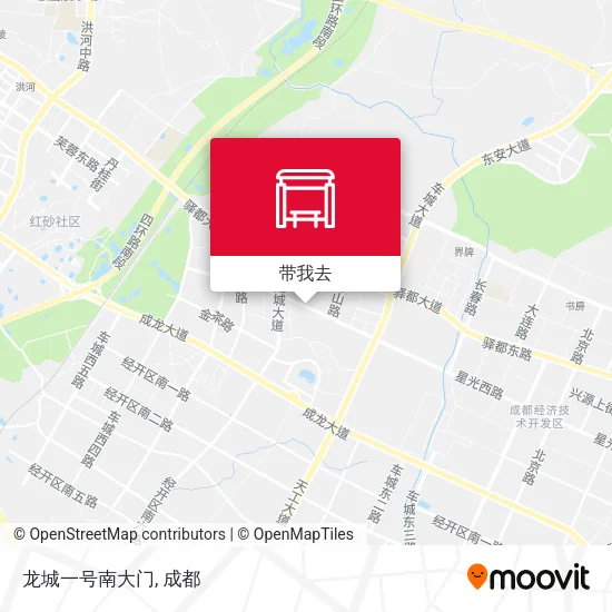 龙城一号南大门地图