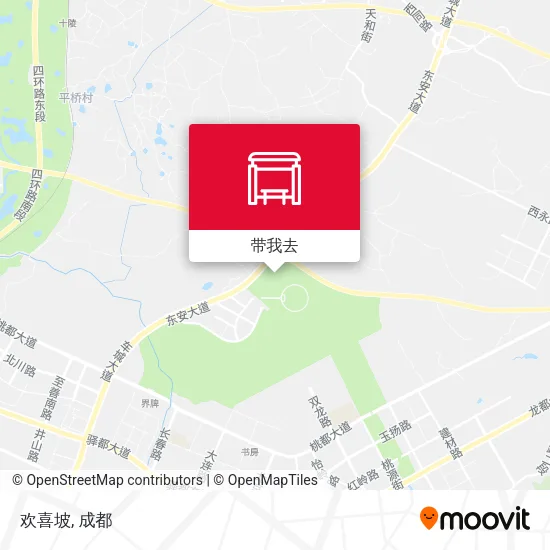 欢喜坡地图