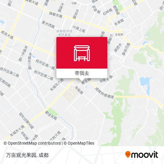 万亩观光果园地图