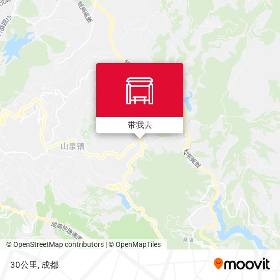 30公里地图