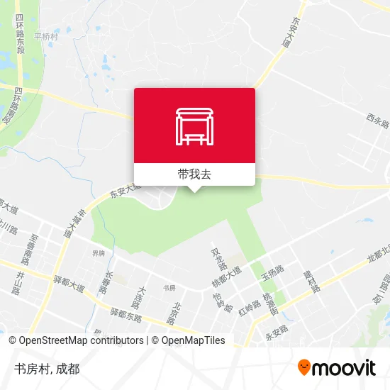 书房村地图