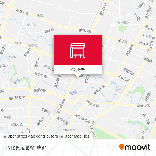 传化货运总站地图