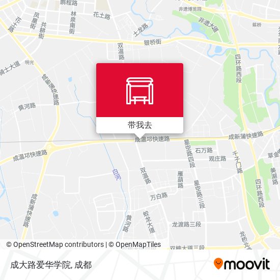 成大路爱华学院地图