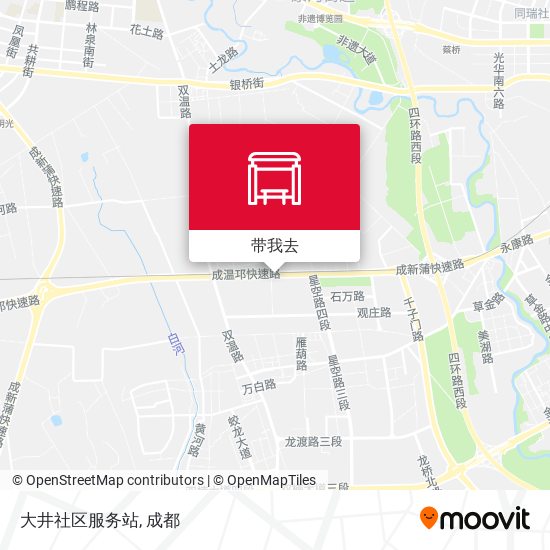 大井社区服务站地图