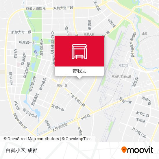 白鹤小区地图
