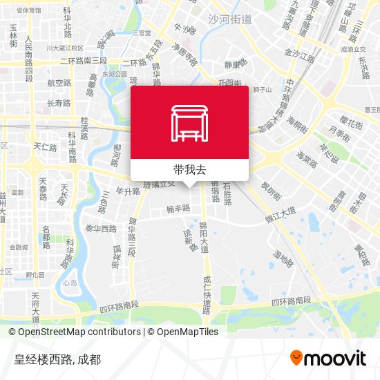 皇经楼西路地图
