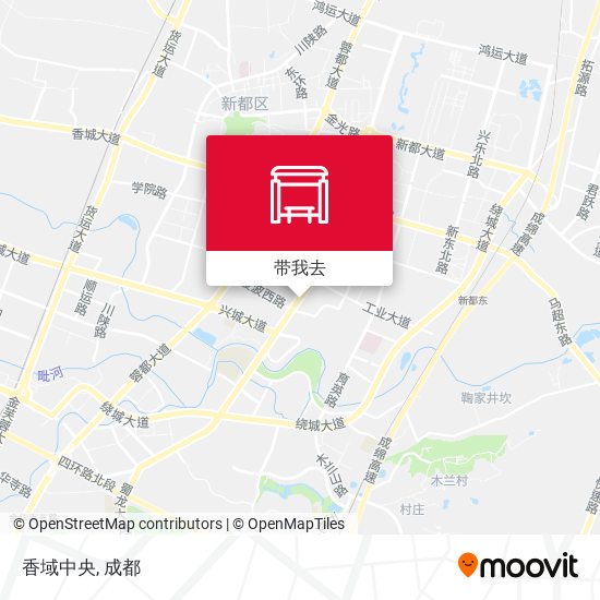 香域中央地图