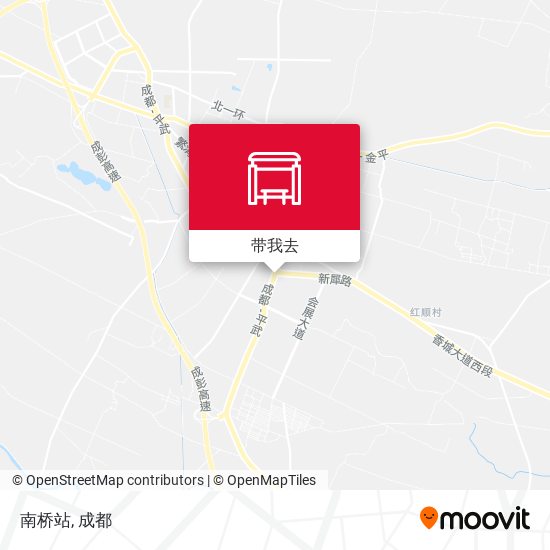 南桥站地图