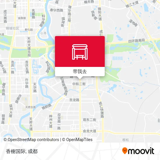香榭国际地图