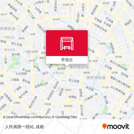 人民南路一段站地图