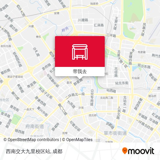 西南交大九里校区站地图