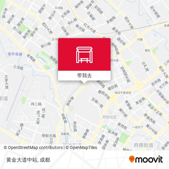 黄金大道中站地图
