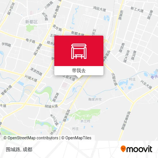 围城路地图
