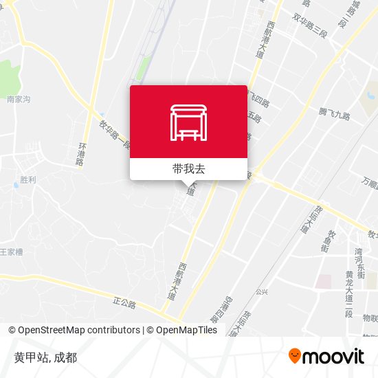 黄甲站地图