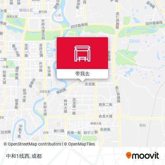 中和1线西地图