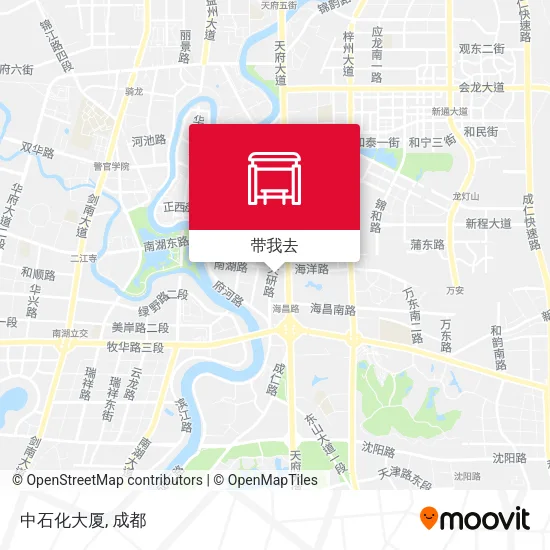中石化大厦地图