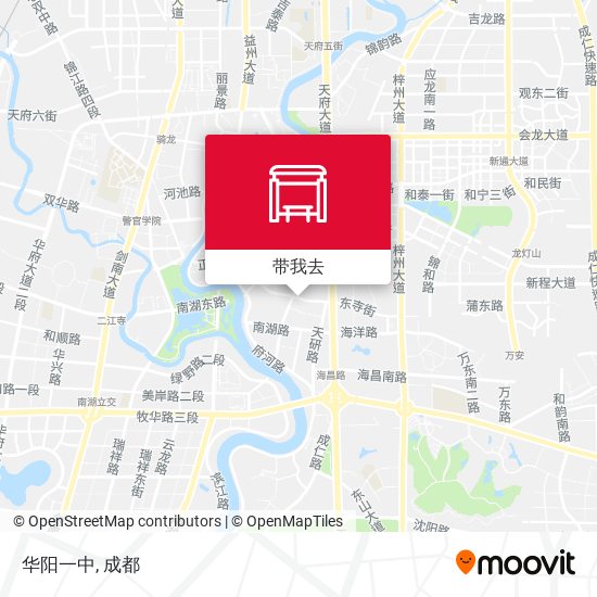 华阳一中地图