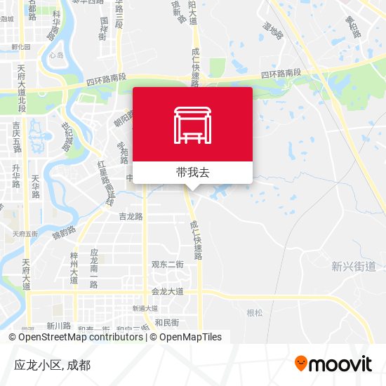 应龙小区地图