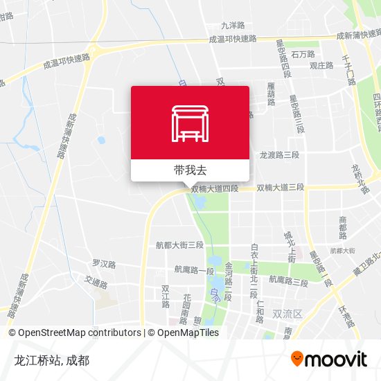 龙江桥站地图