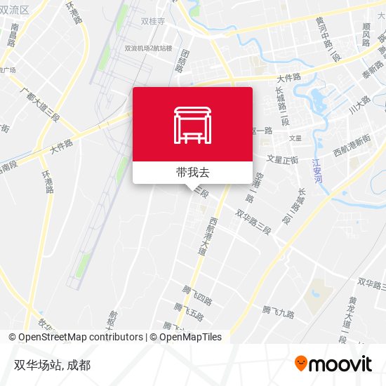 双华场站地图