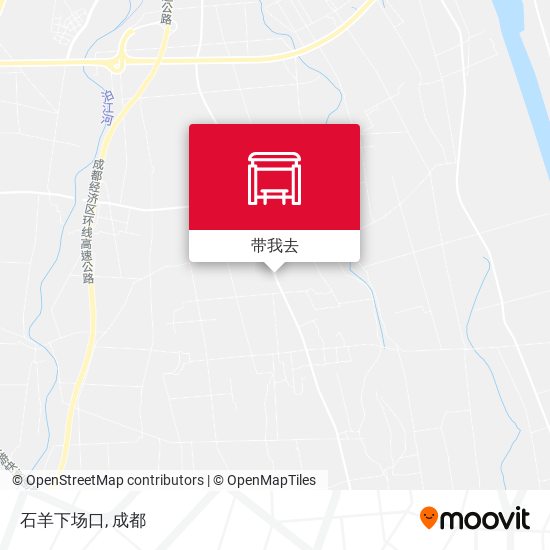石羊下场口地图