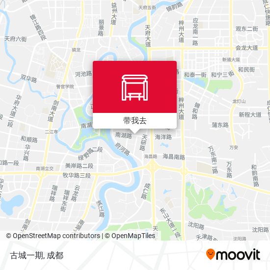 古城一期地图