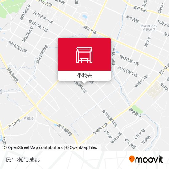 民生物流地图