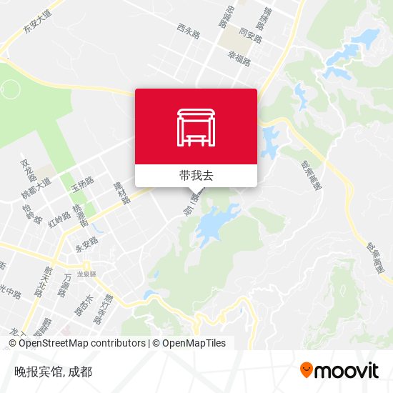 晚报宾馆地图