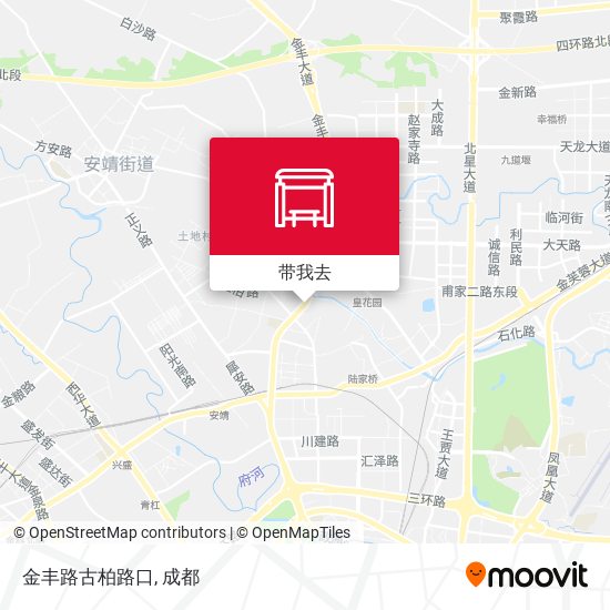 金丰路古柏路口地图