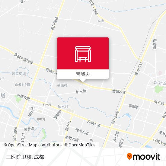 三医院卫校地图