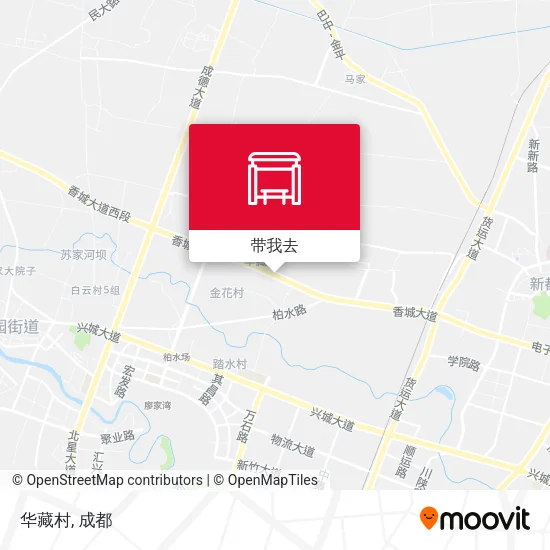 华藏村地图