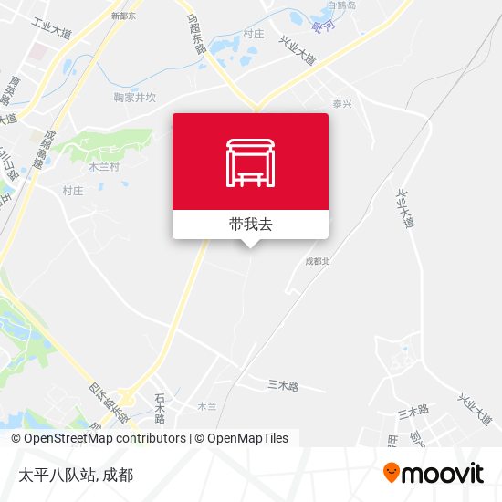 太平八队站地图