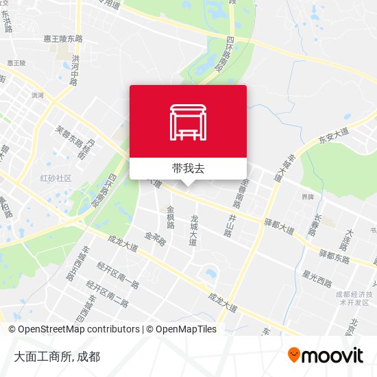 大面工商所地图