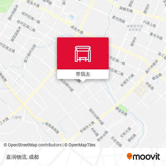 嘉润物流地图